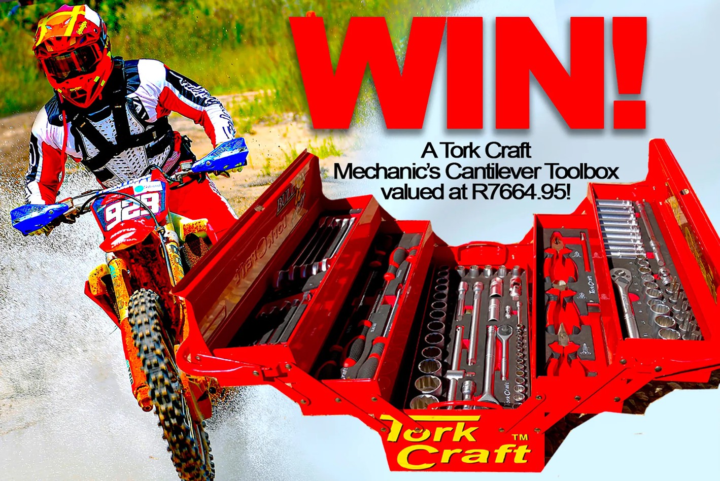 WIN A UNIQUE TORK CRAFT TOOL BOX