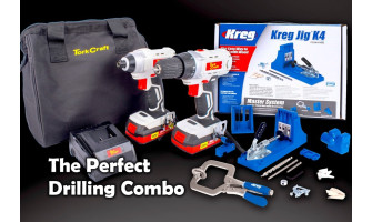 Tork Craft drill & Kreg pocket hole kit Tork Craft drill & Kreg pocket hole kit