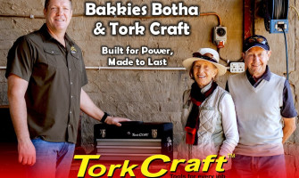 Tork Craft Bakkies Botha Announcement