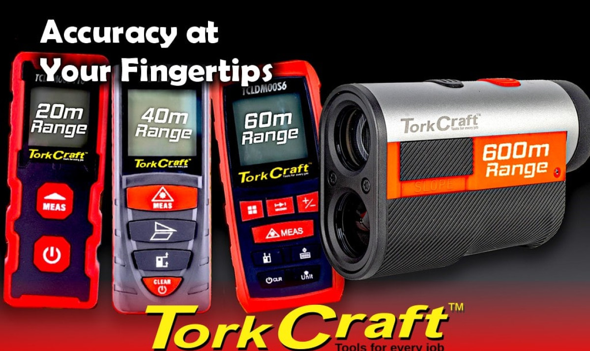 Tork Craft Laser Distance Meters & Range Finders Tork Craft Laser Distance Meters & Range Finders