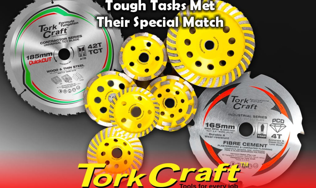 Latest Tork Craft Discs & Blades