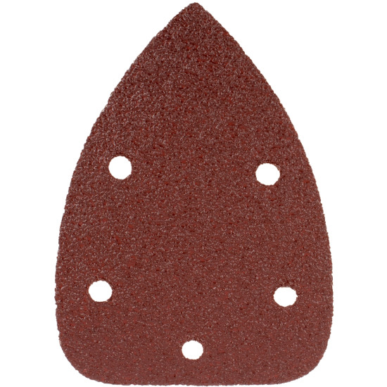 SANDING TRIANGLE 60 GRIT 140 X 140 X 98MM 5/PACK W/H HOOK AND LOOP SANDING TRIANGLE 60 GRIT 140 X 140 X 98MM 5/PACK W/H HOOK AND LOOP