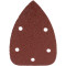 SANDING TRIANGLE 60 GRIT 140 X 140 X 98MM 5/PACK W/H HOOK AND LOOP