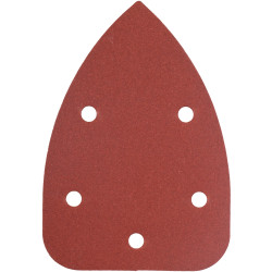 SANDING TRIANGLE 600 GRIT 140 X 140 X 98MM 5/PACK W/H HOOK AND LOOP