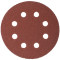 SANDING DISC 115MM 60 GRIT WITH HOLES 10/PK HOOK AND LOOP