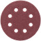 SANDING DISC 115MM 80 GRIT WITH HOLES 10/PK HOOK AND LOOP