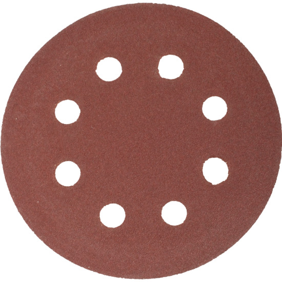 SANDING DISC 115MM 180 GRIT WITH HOLES 10/PK HOOK AND LOOP SANDING DISC 115MM 180 GRIT WITH HOLES 10/PK HOOK AND LOOP
