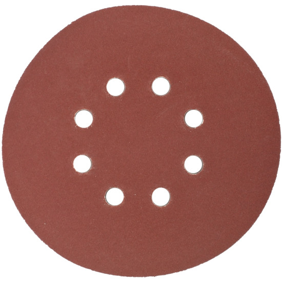 SANDING DISC 150MM 600 GRIT WITH HOLES 10/PK HOOK AND LOOP SANDING DISC 150MM 600 GRIT WITH HOLES 10/PK HOOK AND LOOP
