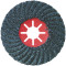 VULCANIZED FIBRE DISC 115MM 16 GRIT BULK