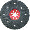 VULCANIZED FIBRE DISC 180MM 36 GRIT BULK