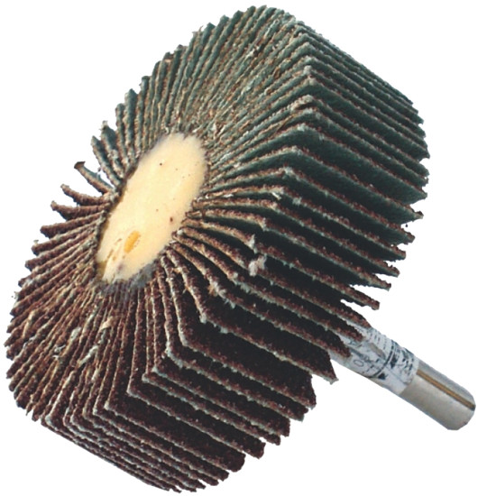 FLAP WHEEL 30 X 20 X 6MM SHAFT 80 GRIT PER EACH (90 PER BOX) FLAP WHEEL 30 X 20 X 6MM SHAFT 80 GRIT PER EACH (90 PER BOX)