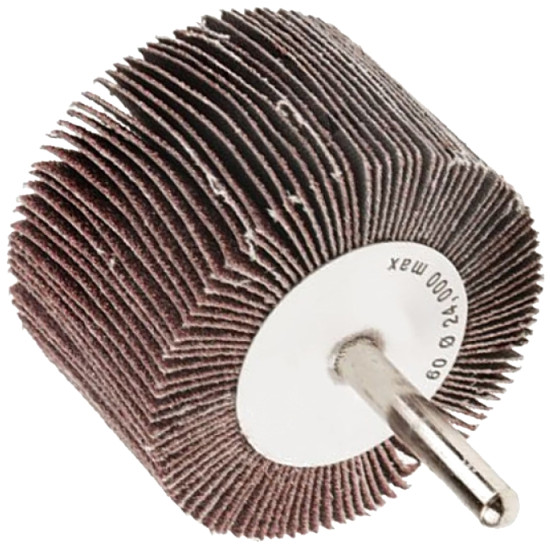 FLAP WHEEL 60 X 40 X 6MM SHAFT 80 GRIT PER EACH (12 PER BOX) FLAP WHEEL 60 X 40 X 6MM SHAFT 80 GRIT PER EACH (12 PER BOX)