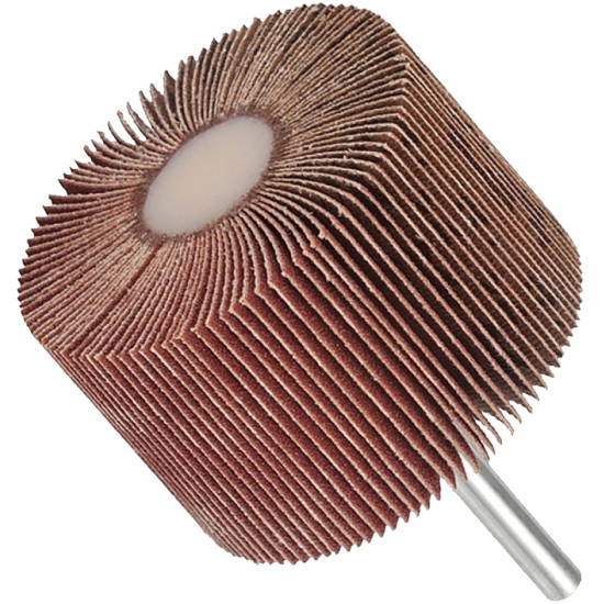 FLAP WHEEL 60 X 50 X 6MM SHAFT 80 GRIT PER EACH (8 PER BOX) FLAP WHEEL 60 X 50 X 6MM SHAFT 80 GRIT PER EACH (8 PER BOX)