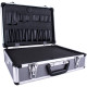 ALUMINIUM CASE 45.5 X 33 X 15.2 WITH 5 X DIVIDERS AND FOAM INSERTS ALUMINIUM CASE 45.5 X 33 X 15.2 WITH 5 X DIVIDERS AND FOAM INSERTS