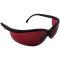 SAFETY EYEWEAR GLASSES RED LENS