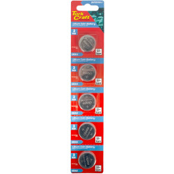 BATTERY COIN CR2450 3V LITHIUM X5 PACK (MOQ 20)