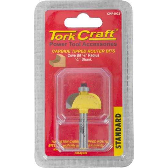 COVE ROUTER BIT 3/8' COVE ROUTER BIT 3/8'
