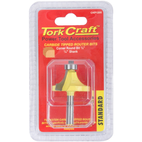 ROUTER BIT CORNER ROUND 1/2' ROUTER BIT CORNER ROUND 1/2'