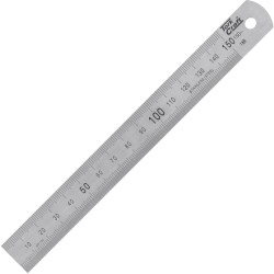 STAINLESS STEEL150X19X0.8MM RULER