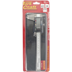 VERNIER DIGITAL 150MM MEMORY HOLD S/STEEL 0.01MM ACC. METRIC / INCH