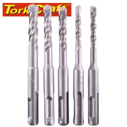 SDS 110MM  DRILL BIT SET 5PC 2 X6MM, 2 X 8MM, 1X10MM