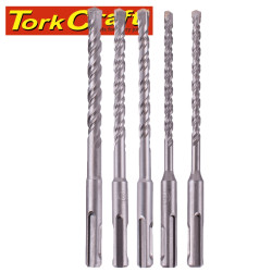 SDS 160MM  DRILL BIT SET 5PC 2 X6MM, 2 X 8MM, 1X10MM