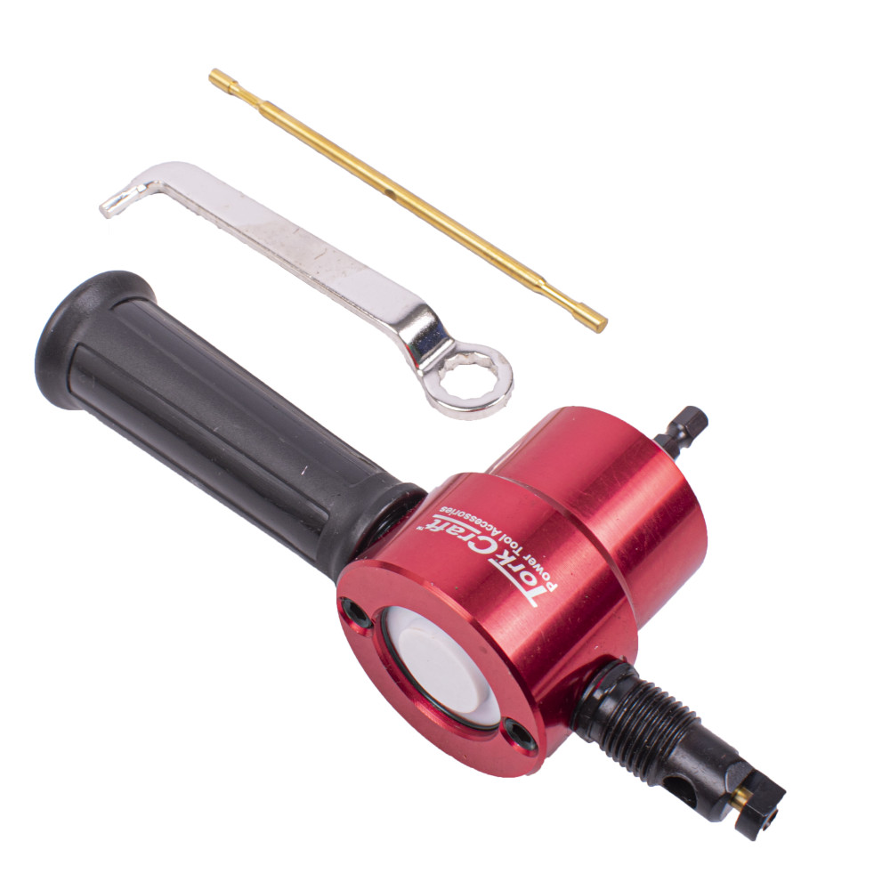 NIBBLER ATTACHMENT FOR DRILLS FOR CUTTING SHEET METALS