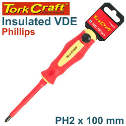 SCREWDRIVER INSULATED PHIL.NO.2 X 100MM VDE