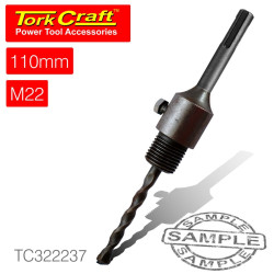 ADAPTOR SDS PLUS 110MMXM22 FOR TCT CORE BITS