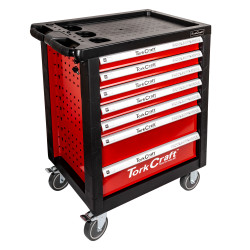 TORK CRAFT 6 DRAWER ROLLER TOOL CABINET ON CASTORS EMPTY