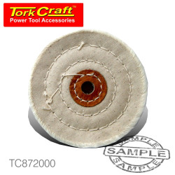 BUFFING PAD - MEDIUM 100MM TO FIT 12.5MM ARBOR/SPINDLE