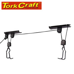 BICYCLE ROOF STORAGE SPACE SAVER HOIST BIKE