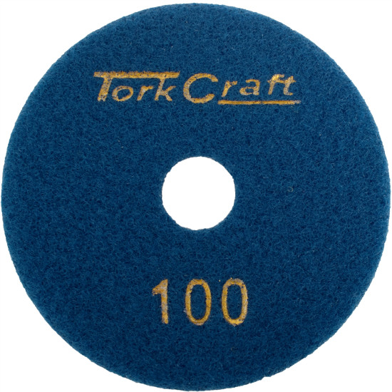 100MM DIAMOND POLISHING PAD 100 GRIT DRY USE 100MM DIAMOND POLISHING PAD 100 GRIT DRY USE
