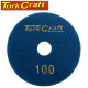 100MM DIAMOND POLISHING PAD 100 GRIT DRY USE 100MM DIAMOND POLISHING PAD 100 GRIT DRY USE