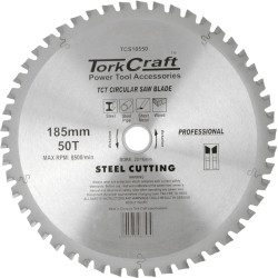 TCT BLADE STEEL CUTTING 185X50T 20/16