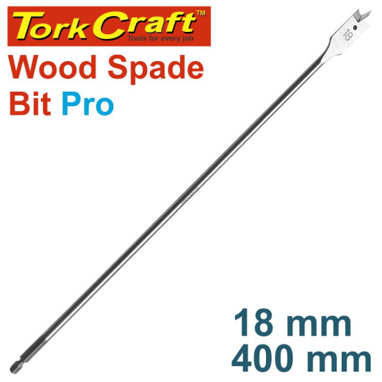 SPADE BIT PRO SERIES 18MM X 400MM