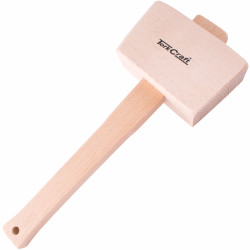 WOODEN MALLET 300MM X 110MM 290-300G ENG. BEECH WOOD TORK CRAFT