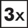 3 x Longer Lasting