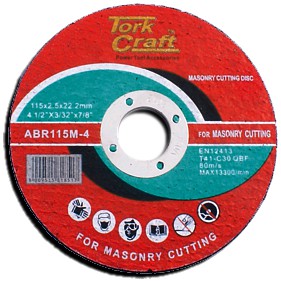 Cutting disc for cutting masonry 115mm