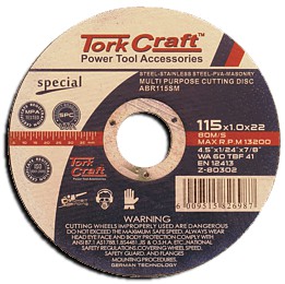 Multipurpose Cutting Disc 115mm