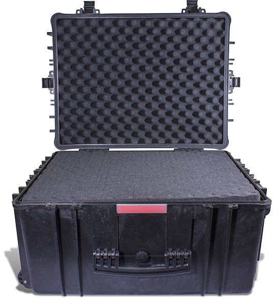 HARD CASE 865X565X430MM OD WITH FOAM BLACK WATER & DUST PROOF (764840)