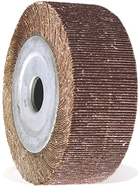 Flap wheel for bench grinder