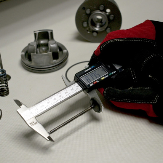 Proster Vernier Caliper Kit 150mm/6 Inch Digital Vernier Caliper with Feeler Gauge Fractions/Inch/Metric Measuring Tool for Length Width Depth Diameter Proster Vernier Caliper Kit 150mm/6 Inch Digital Vernier Caliper with Feeler Gauge Fractions/Inch/Metric Measuring Tool for Length Width Depth Diameter